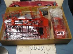 Entex 1937 Packard Coupe Roadster 1/16 Model Kit 12 Cylinder Open Box