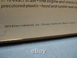 Entex 1937 Packard Coupe Roadster 1/16 Model Kit 12 Cylinder Open Box