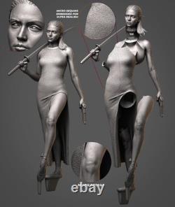 Eve Macarro 3d Printed Model Unassembled Unpainted 1/8-1/2