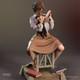 Evelyn 3D Printing Unassembled Unpainted Model Kits Garage Kits