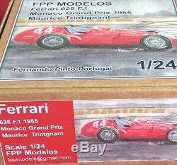 FERRARI 625 F1 1955 Monaco GP winner 1/24 unassembled model kit