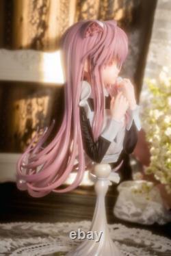 FKEY Maid Bust Unassembled Unpainted Model Kits Resin Garage Kits