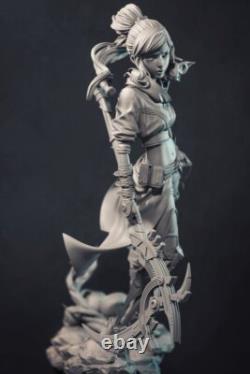 FLAMING FIGHTER Unassembled Unpainted Model Kits Resin Garage Kits H26CM