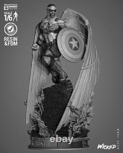 Falcon Resin Sculpture Statue Model Kit Unpainted/Unassembled