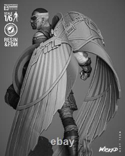 Falcon Resin Sculpture Statue Model Kit Unpainted/Unassembled