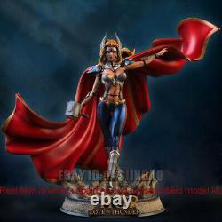 Female Thor 1/6 Figure 3D Print Model Kit Unpainted Unassembled H38cm GK Statue