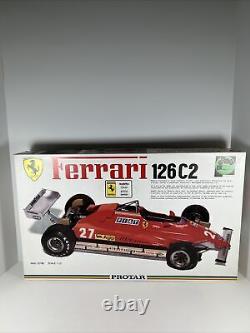Ferrari 126C2 1/12 Scale Model Italy Protar Provini Racing Car Kit 16188 READ