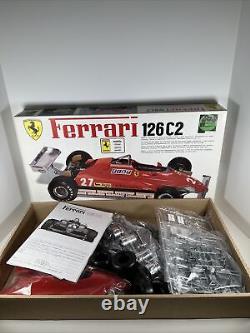 Ferrari 126C2 1/12 Scale Model Italy Protar Provini Racing Car Kit 16188 READ