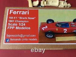 Ferrari 156 F1 Shark Nose 1961 world champion 1/24 FPPM unassembled model kit