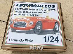 Ferrari 166MM 1/24 FPPM unassembled model kit 2 versions available