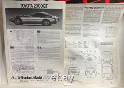 Fujimi 1/16 toyota 2000Gt Enthusiast Model plastic model kit japan unassembled