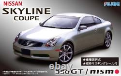 Fujimi 1/24 Nissan Skyline V35 Coupe Nismo Plastic Model Kit, Unassembled
