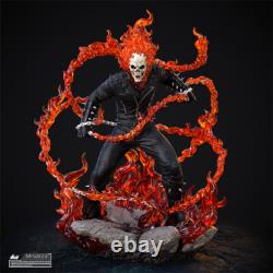 Ghost Rider 3D Printing Unassembled Unpainted Resin Model Kits Garage Kits