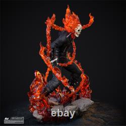 Ghost Rider 3D Printing Unassembled Unpainted Resin Model Kits Garage Kits