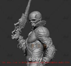 Ghost Rider Figure 3D Print Model Unpainted Unassembled GK H30cm/11.8inch GK