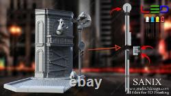 Ghostbusters HUGE Diorama 3D PRINTED Unpainted/Unassembled Garage Kit 24in wide