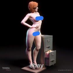 Gillian Anderson 2 Sizes 3D Printed Resin Model Kit Unpainted Unassembled GK