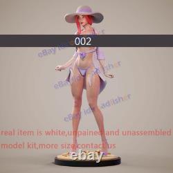 Girl On The Beach 1/8 1/6 Model Kit Unpainted Unassembled 3D Print 5 Ver. Woman