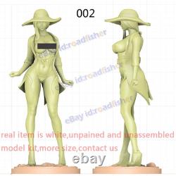 Girl On The Beach 1/8 1/6 Model Kit Unpainted Unassembled 3D Print 5 Ver. Woman