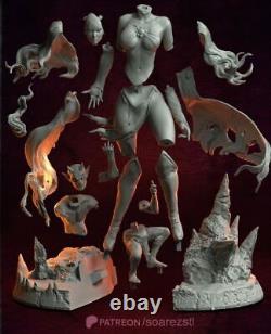 Goblin Queen 3D Printing Unassembled Unpainted Model Kits Resin Garage Kits