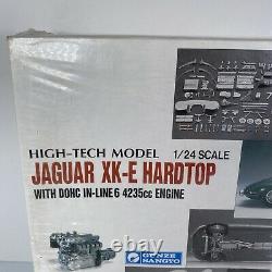 Gunze Sangyo Jaguar XK-E Hardtop High-Tech Model Car Kit 124 Sealed Hobby Gift
