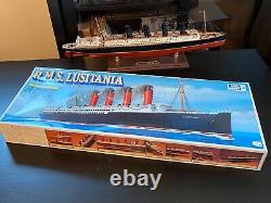 rms lusitania model kit