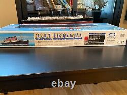 Gunze Sangyo RMS LUSITANIA 1/350 Scale Plastic Model Kit unassembled RARE