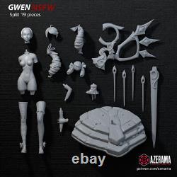 Gwen 3D Printing Unassembled Unpainted Model Kits Resin Garage Kits Gwen 3D Printing Unassembled Unpainted Model Kits Resin Garage Kits