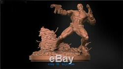 H30cm Punisher VS Wolverine Resin Model Kits Unpainted 3D Printing Unassembled