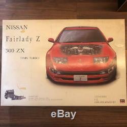 HASEGAWA Nissan Fairlady Z Plastic Model 1/12 300ZX Z32 TWN TURBO unassembled