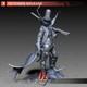 HELLISH COWBOY Unassembled Unpainted 3D Printing Resin Model Kits Garage Kits