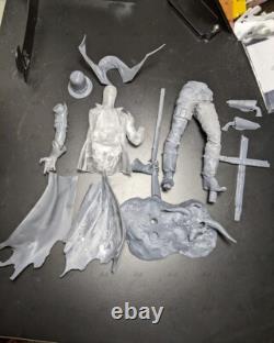 HELLISH COWBOY Unassembled Unpainted 3D Printing Resin Model Kits Garage Kits