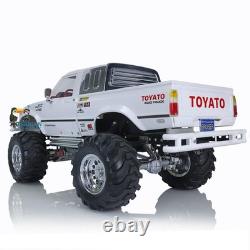 HG P407 110 RC Racing Crawler Pickup 44 Rally Car KIT Model Chassis Gearbox