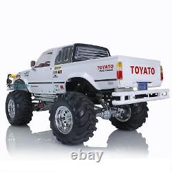 HG Racing Crawler 1/10 RC Pickup 44 Rally Car Model Kits Chassis Gearbox