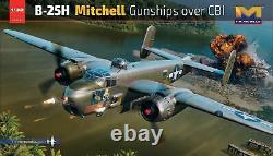 HK Models 01E037 132 B-25H Mitchell Gunships Over CBI Plastic Model Kit