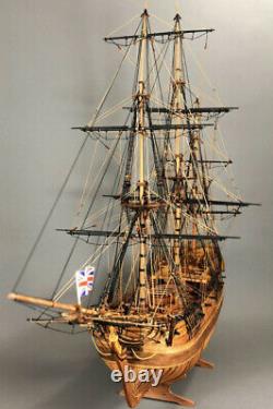 HMS Druid 1766 Scale 1/50 900mm 35.4 POF Unassembly Wood Model Ship Kit