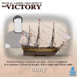 HMS Victory Complete Model Set inc Jig Stand & Tools Build Nelson's Flagship
