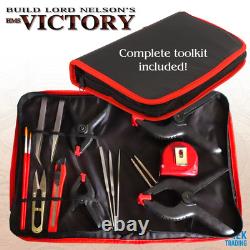 HMS Victory Complete Model Set inc Jig Stand & Tools Build Nelson's Flagship