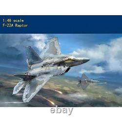 HOBBY BOSS 62801 1/48 F-22A Fighter Raptor Static Model Airplane Aircraft Kit