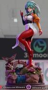 Hakubi 1/4 Figure Unpainted GK Model 3D Print Unassembled Blank Resin Kits 58cmH