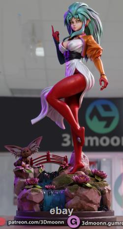 Hakubi 1/4 Figure Unpainted GK Model 3D Print Unassembled Blank Resin Kits 58cmH