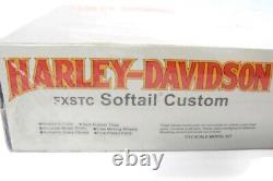Harley Davidson FXSTC Softail Custom Model Kit Imex 1/12 Scale