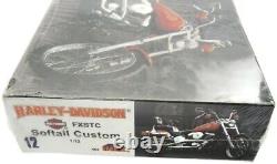 Harley Davidson FXSTC Softail Custom Model Kit Imex 1/12 Scale