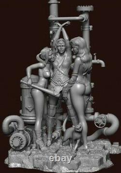 Harley Poison Ivy Figure 3D Print Kit Unpainted Unassembled FREE SHIPPING USA