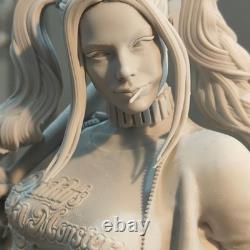 Harley Quinn 3D Printing Unassembled Unpainted Resin Model Garage Kits H35CM