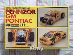 Hasegawa 124 Scale Pennzoil GM Pontiac Automotive Plastic Model Kit Unassembled