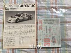 Hasegawa 124 Scale Pennzoil GM Pontiac Automotive Plastic Model Kit Unassembled