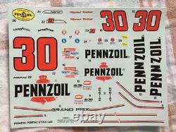 Hasegawa 124 Scale Pennzoil GM Pontiac Automotive Plastic Model Kit Unassembled