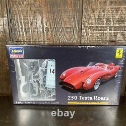 Hasegawa 1/24 Scale Ferrari 250 Testa Rossa HC-19 Sealed Model Car Kit Hobby HTF