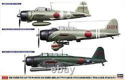 Hasegawa 1/48 PEARL HARBOR ATTACK PART 2 INCLUDING 3 KITS Model kit 07504 JAPAN